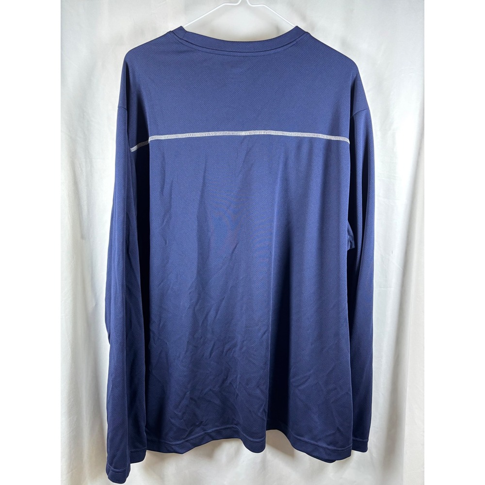 Mens Hanes Penn State‎ Nittany Lions Long Sleeve Shirt 2XL Navy Blue - Picture 4 of 5